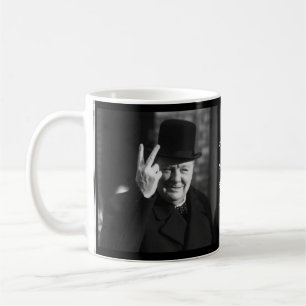 Winston Churchill mugg - citationstecken 8