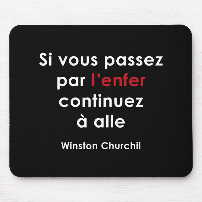 Winston Churchill Musmatta (Framsidan)