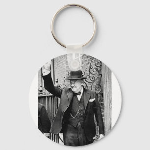 Winston Churchill Nyckelring