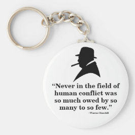 Winston Churchill Nyckelring - Citat 11