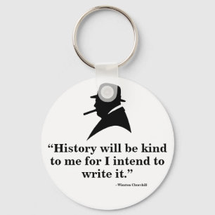 Winston Churchill nyckelring - citationstecken 18