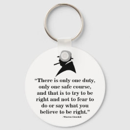 Winston Churchill Nyckelring - Offert 8