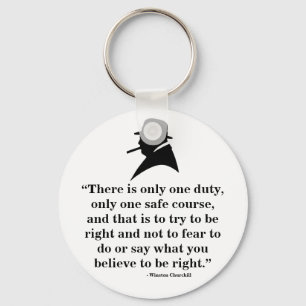 Winston Churchill Nyckelring - Offert 8