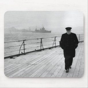Winston Churchill på havet Musmatta