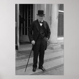 Winston Churchill Poster