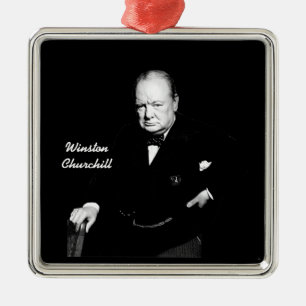 Winston Churchill prydnadar Julgransprydnad Metall