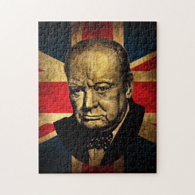 Winston Churchill Pussel (Vertikal)
