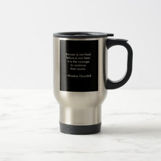 Winston Churchill Quote; lyckades Resemugg