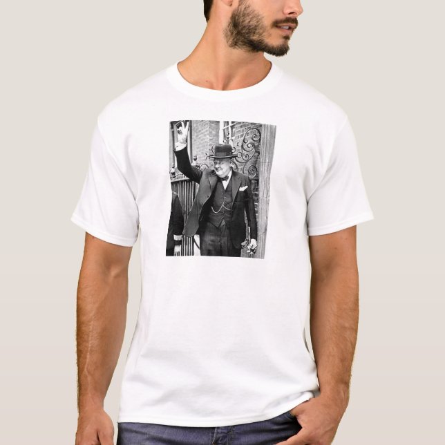 Winston Churchill T-shirt (Framsida)