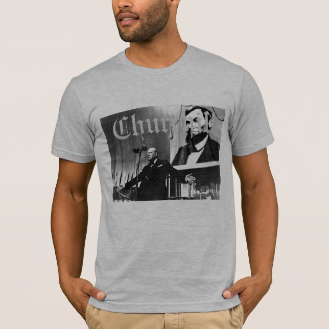 Winston Churchill T-shirt (Framsida)
