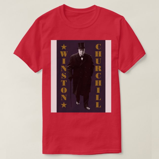 Winston Churchill T Shirt (Design framsida)