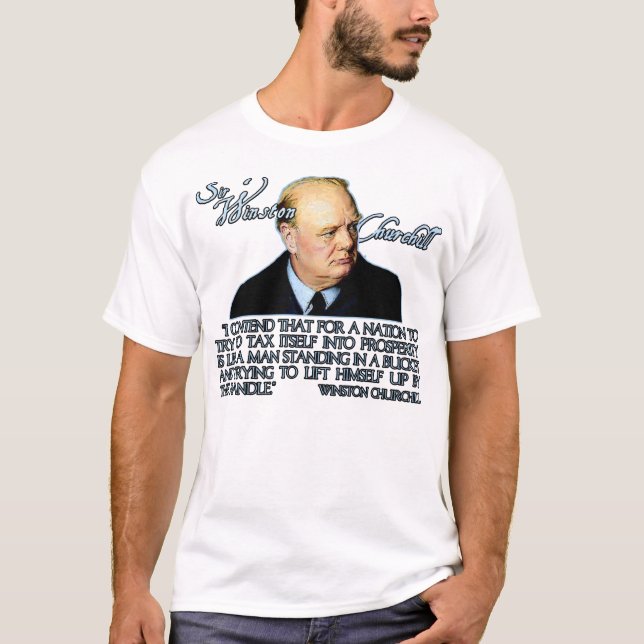 Winston Churchill Tee (Framsida)