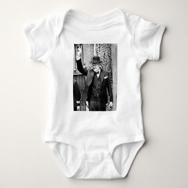 Winston Churchill Tee Shirt (Framsida)