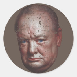 Winston Churchill (United Kingdom) Runt Klistermärke