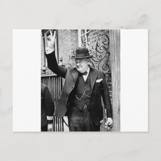Winston Churchill Vykort