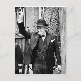 Winston Churchill Vykort