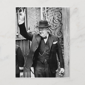 Winston Churchill Vykort