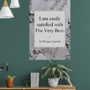 Winston Churchills Citat; De Allra Bästa Poster