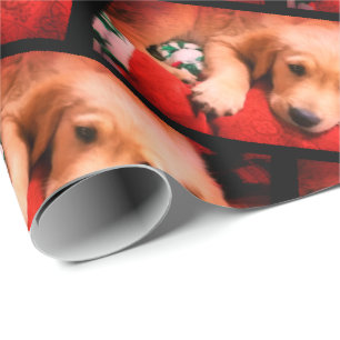 Winston jul, Matte slående in papper, 30" x 6', Presentpapper