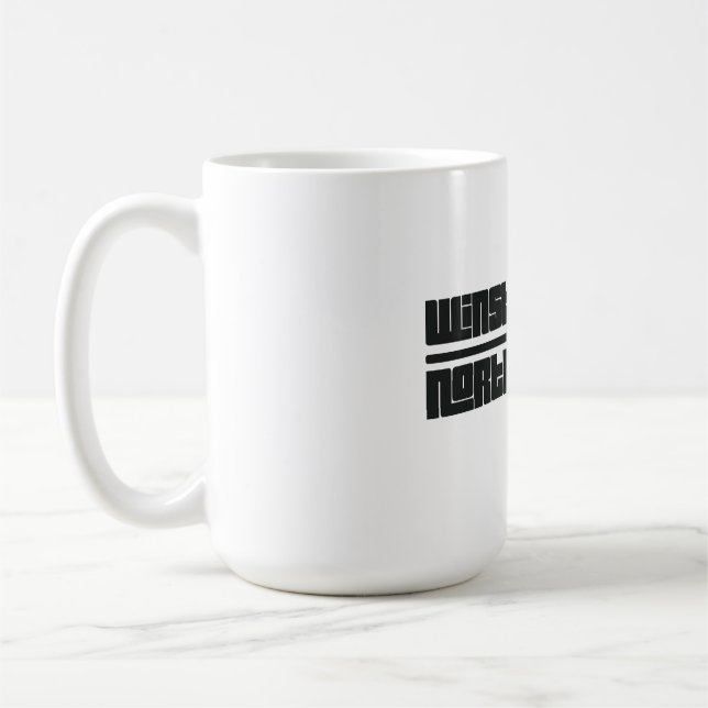 Winston–Salem - North Carolina Kaffemugg (Vänster)