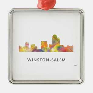 WINSTON - SALEM NTH CAROLINA HORISONT - JULGRANSPRYDNAD METALL