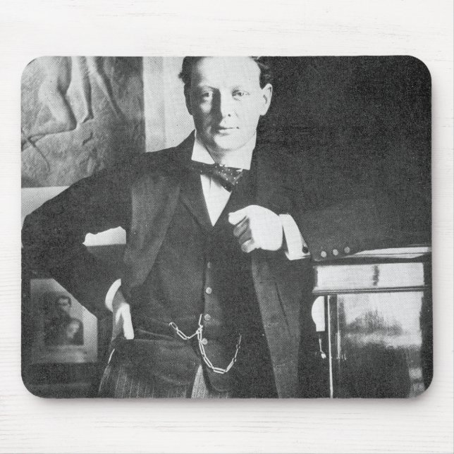 Winston Spencer Churchill i 1904 Musmatta (Framsidan)
