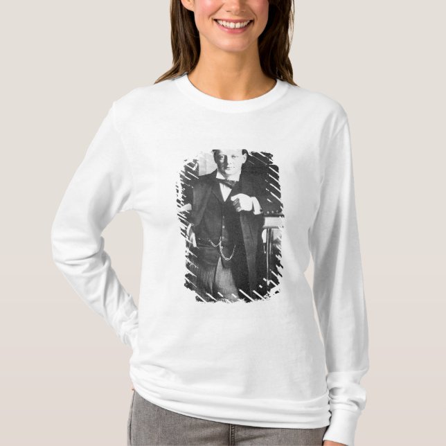 Winston Spencer Churchill i 1904 T-shirt (Framsida)