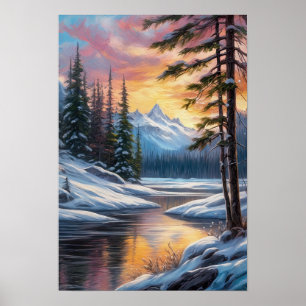 Winter, A Riverside Reverie Poster