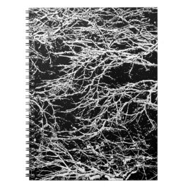 'Winter Abstrakt' bärbar dator/Journal Anteckningsbok Med Spiral