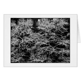 "Winter Abstrakt"-Helgdag kort - jul