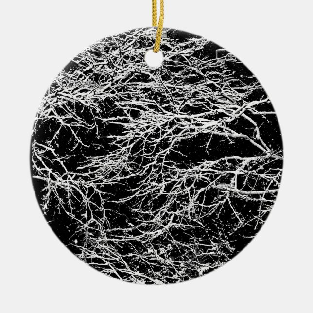 'Winter Abstrakt' Ornament (Framsidan)