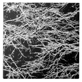 'Winter Abstrakt' Trivet/Tile Kakelplatta