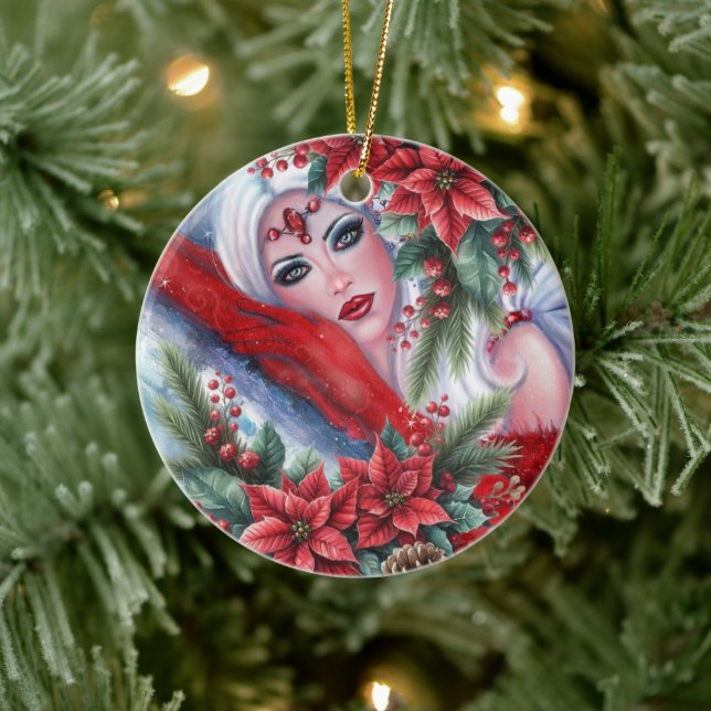 Winter angel Christmas ornament (Träd)