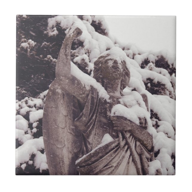 Winter Angel Kakelplatta (Framsidan)