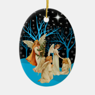 Winter Änglar Ornament