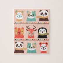 Winter Animals Jigszle Puzzle