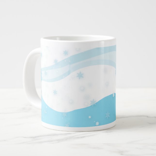 Winter är här - JUMBO mugg (Framsida vänster)