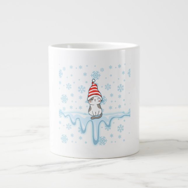 Winter är Magic Jumbo Mugg (Framsidan)