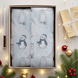 Winter Arctic Animals Cute Polar Animals Christmas