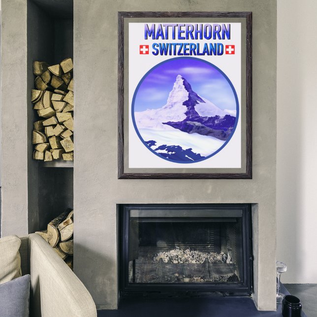 Winter at Matterhorn Schweiz Poster (Skapare uppladdad)