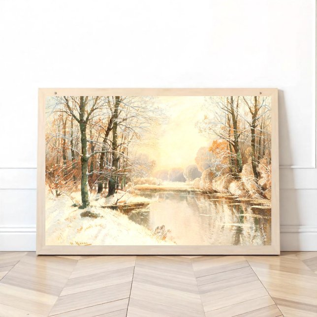 Winter at Spreewald Poster (Skapare uppladdad)