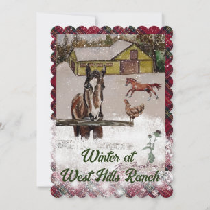 WINTER AT VÄSTER RANCH