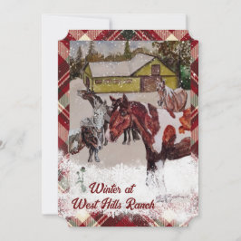 WINTER AT VÄSTER RANCH