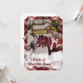 WINTER AT VÄSTER RANCH