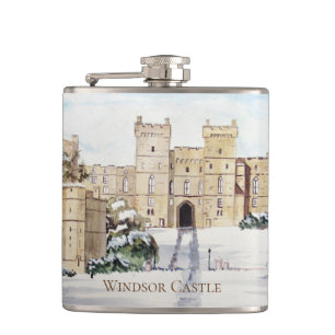 Winter at Windsor Castle av Farida Greenfield Fickplunta