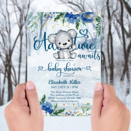 Winter Äventyr inväntar Polar Bear Baby Shower