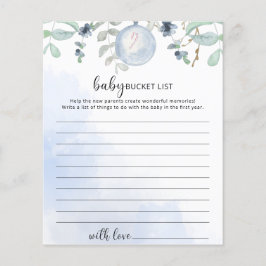 Winter Baby-bucket-listspel