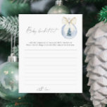 Winter Baby-bucket-listspel<br><div class="desc">Vattentärskvintern under babyduschen party.</div>