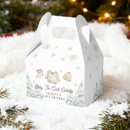 Winter Baby Det är Kallet utanför babyskabusen Snö Presentaskar