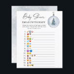 Winter Baby emoji-spel<br><div class="desc">Babyduschspel. Vinterduschspel. Gräs träd om julbubblan.</div>